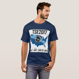 2017 Total Solar Eclipse-new way to write the date T-Shirt