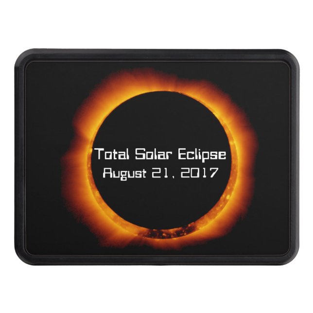 2017 Total Solar Eclipse Trailer Hitch Cover (Front)