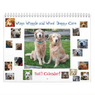 2017 Wags Wiggle & Woof Doggy Care Calendar