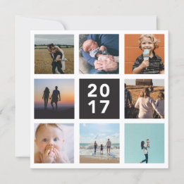 2017 Year in Review Holiday Card