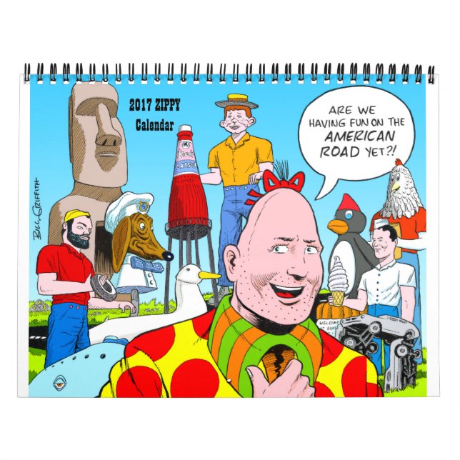 2017 ZIPPY CALENDAR (Cover)