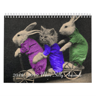 2018 - 2019 More Silly Animals Calendar
