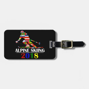 2018 ALPINE SKIING LUGGAGE TAG