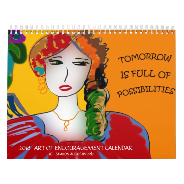 2018  ART OF ENCOURAGEMENT CALENDAR (Cover)