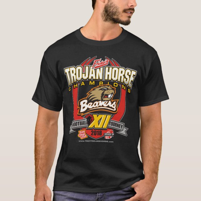 2018 Beavercreek Trojan Horse Team Shirts (Front)