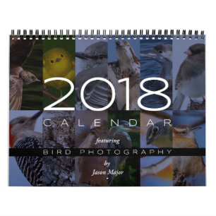 2018 Calendar of Bird Photography