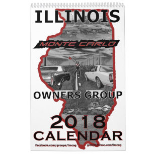 "2018" calendriers de groupe de propriétaires de