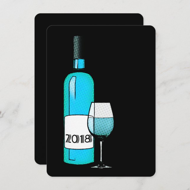 2018 Cheers! Invitation (Front/Back)