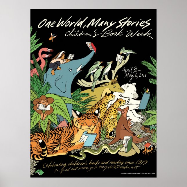 2018 Children's Book Week Poster (Front)
