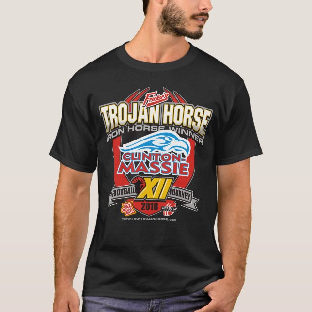 2018 Clinton-Massie Trojan Horse Tee (Front)