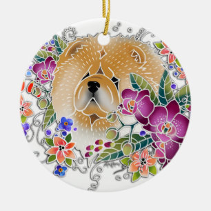2018 Limited Chow Ornament GARDEN DANCE