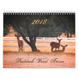 2018 Paddock Wood Farm Calendar