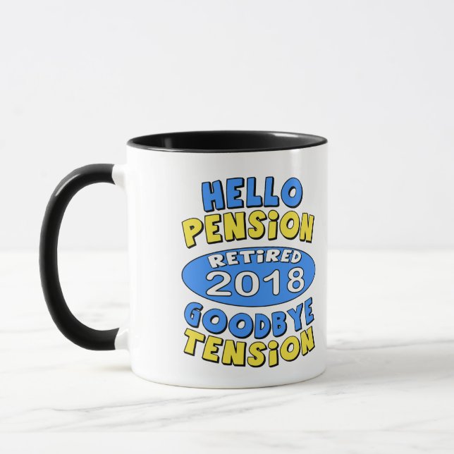 2018 Retirement Mug (Left)