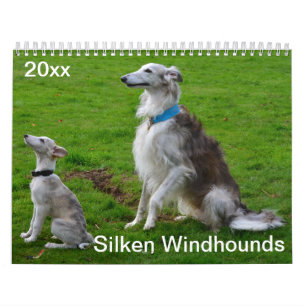2018 Silken Windhounds (Multiple dogs) Calendar