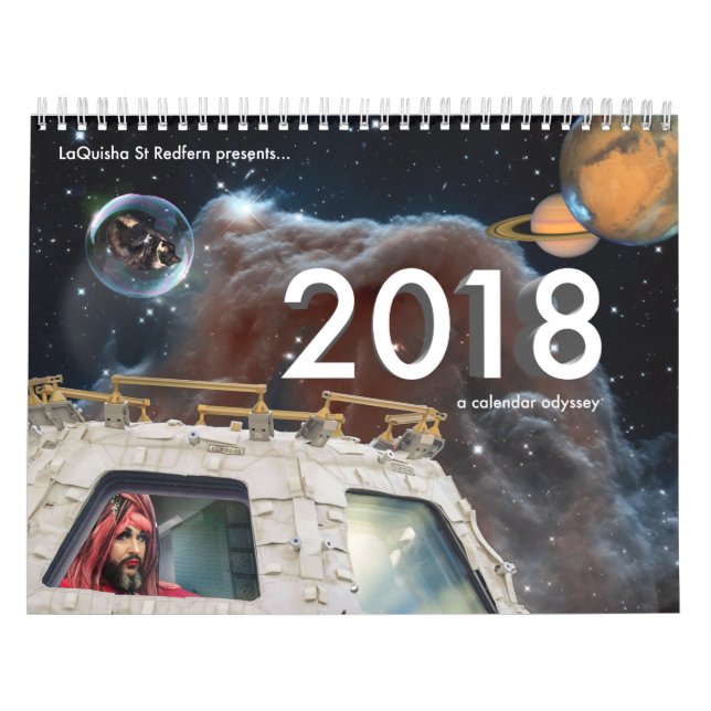 2018 une odyssée de calendrier (Protection)