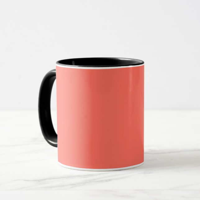 2019 мода, весна - лето тренд 2019-PANTONE 16 1546 Mug (Front Left)