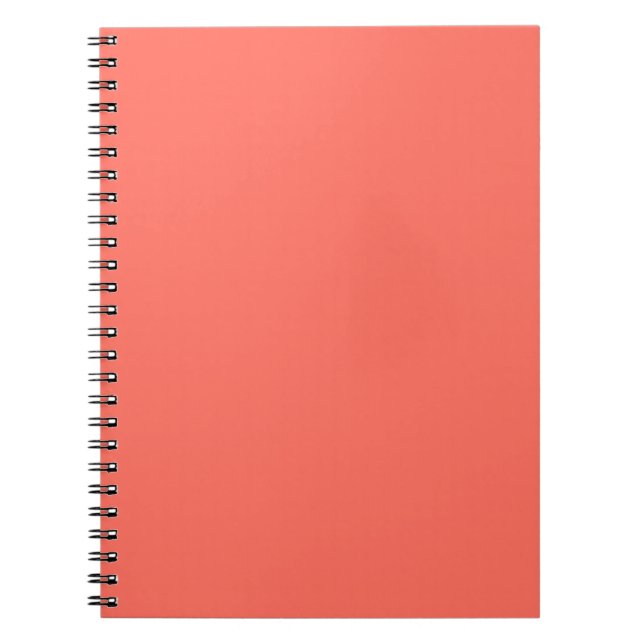 2019 мода, весна - лето тренд 2019-PANTONE 16 1546 Notebook (Front)
