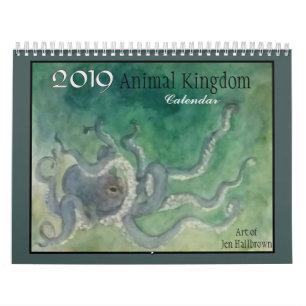 2019 Animal kingdom Calendar