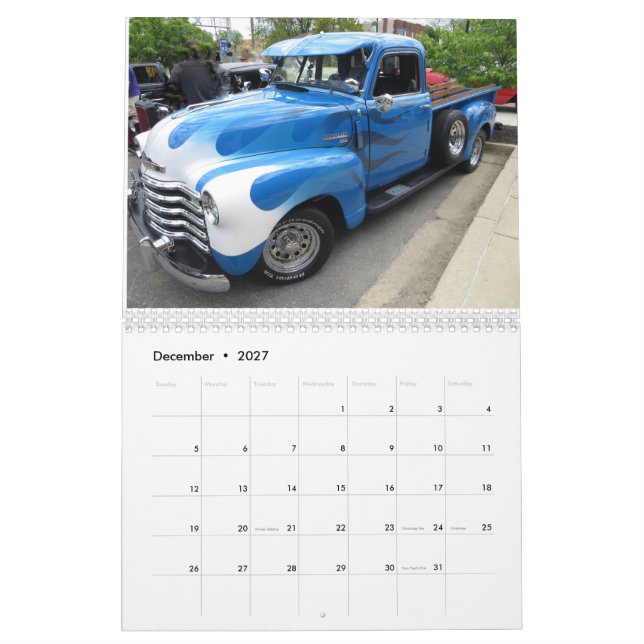 2019 Automotive Calendar (Dec 2027)