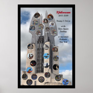 2019 Beauté et Dot.ca 13x19 Poster à Time Carré