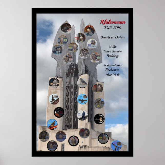 2019 Beauty and Dot.ca 13x19 Poster at Time Square (Front)