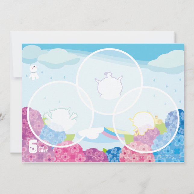 2019 Calendar June Card (Front)