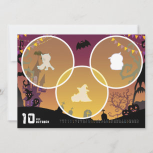 2019 Calendar October Card