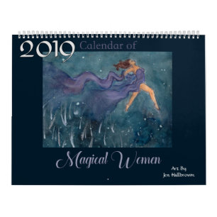 2019 Calendar of Magical Women