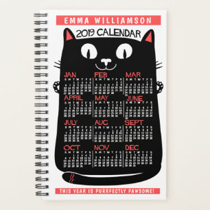 2019 Calendar (See Description for New Version)  Planner