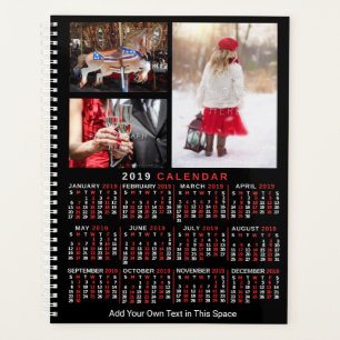 2019 Calendar (See Description for New Version)  Planner
