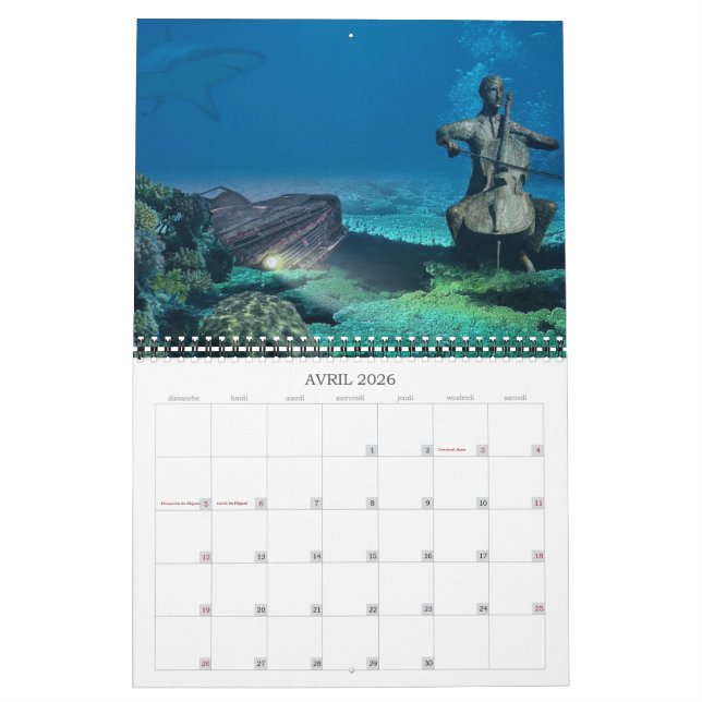 2019 Cello Calendar (Apr 2026)