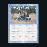 2019 Christmas Photo Magnetic Calendar Card<br><div class="desc">2019 Christmas Photo Magnetic Calendar Card ****************************************************** Please Follow these easy steps to customize your invitation: 1. Please click the “Personalize” button on the right of the product to see what your information looks like on this item. If you would like to further customize the fonts, font colours, and background...</div>