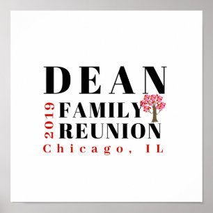 2019 Dean Family Reunion Poster
