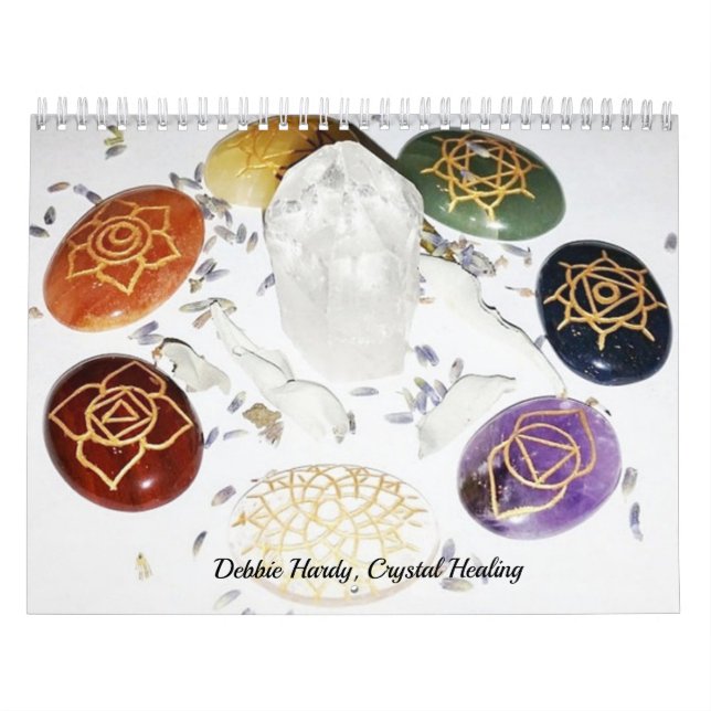 2019 Debbie Hardy, Crystal Healing Calendar (Cover)