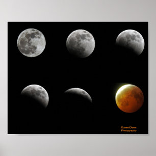 2019 Full Moon Eclipse Poster