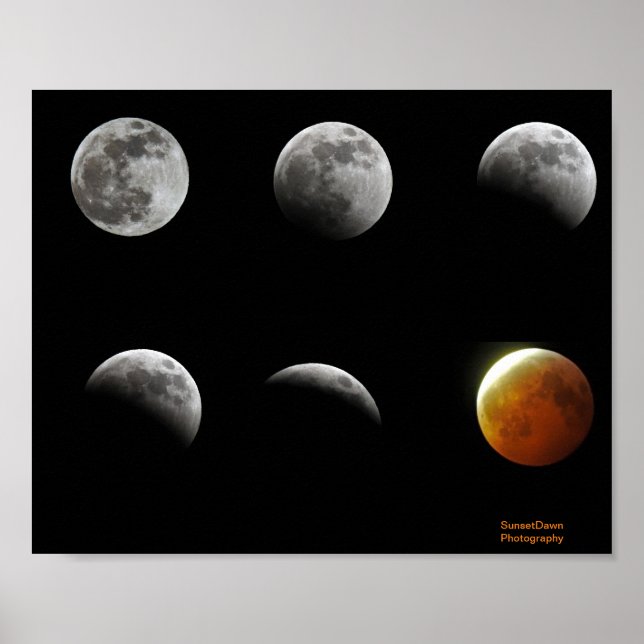 2019 Full Moon Eclipse Poster (Front)