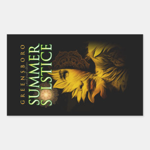 2019 Greensboro Summer Solstice Festival Souvenir Sticker