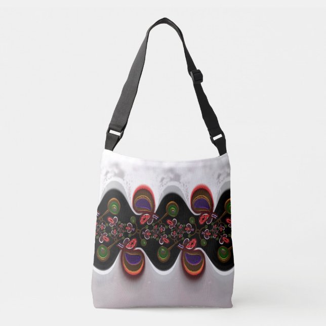 2019 Jimette Design Bandwidth Trash Crossbody Bag (Front)