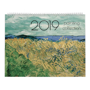 2019 Painting Collection Calendar