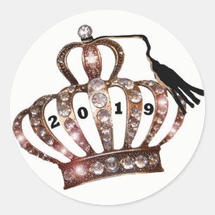 2019 Princess Graduation Stickers
