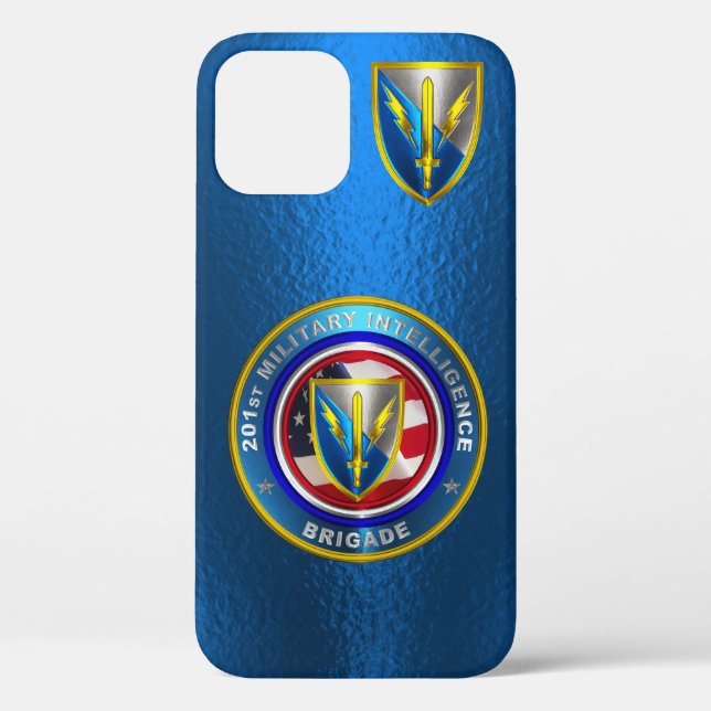 201st Expeditionary Military Intelligence Brigade  Case-Mate iPhone Case (Back)