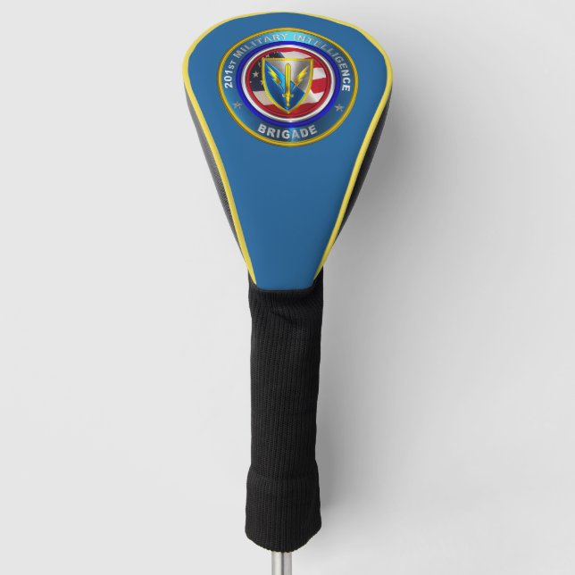 201st Expeditionary Military Intelligence Brigade Golf Head Cover (Front)
