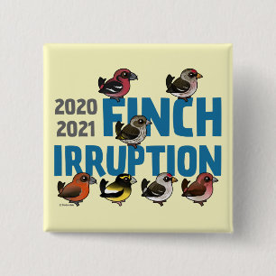 2020-2021 Finch Irruption 2 Inch Square Button