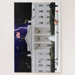 2020 A White House Nightmare 1,014 Pieces Jigsaw Puzzle