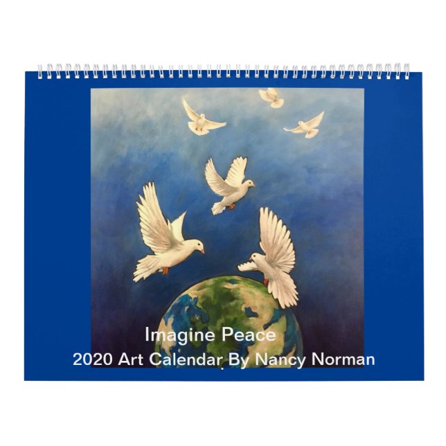 2020 Art Calendar by Nancy Norman (Cover)