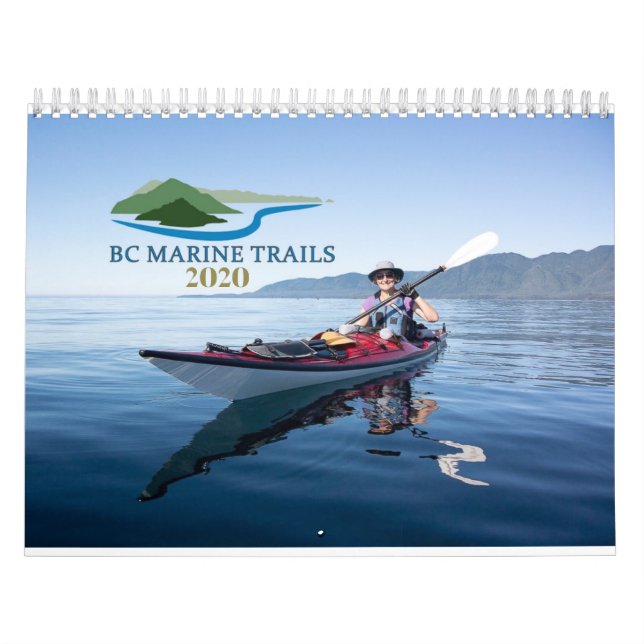 2020 BC Marine Trails Calendar (Cover)
