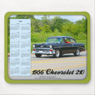 2020 Calendar Mousepad, 1956 Chevrolet 210 Car Mouse Pad