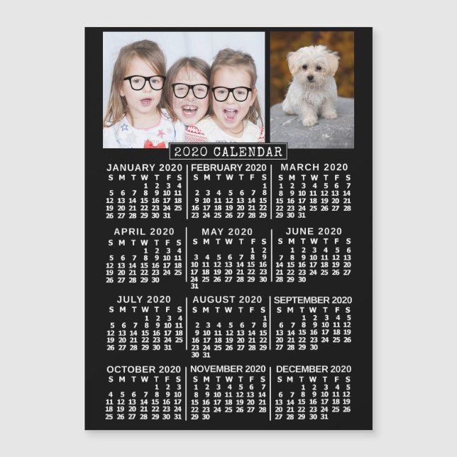 2020 Calendar (See Description for New Version) (Front)