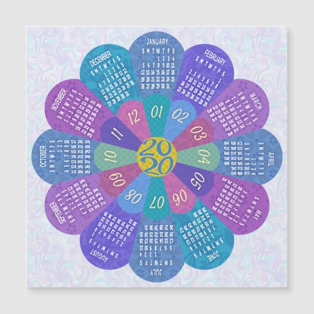 2020 Calendar (See Description for New Version) (Front)