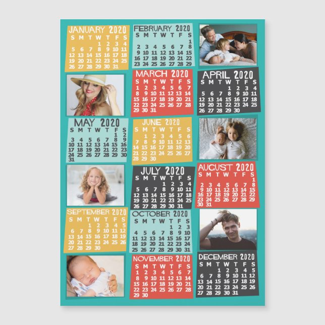 2020 Calendar (See Description for New Version) (Front)